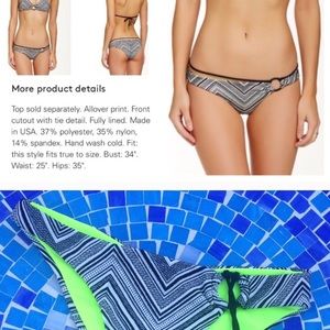 Beach Bunny ‘Crossroads’ bikini bottoms L